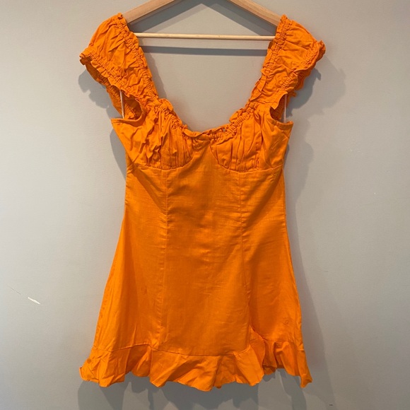 Free People Dresses & Skirts - Free People Ruffle sleeveless Mini Dress